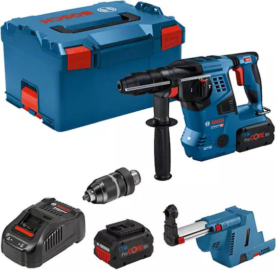 Bosch Gbh 18v-28 Cf Professional Κρουστικό Σκαπτικό Πιστολέτο Ρεύματος με Υποδοχή SDS Plus 0611921003