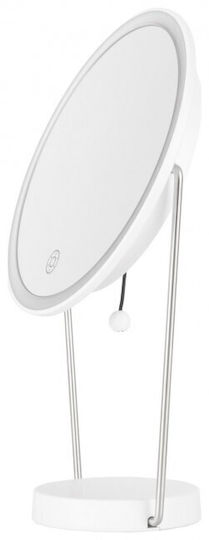 Humanas Καθρέπτης Μακιγιάζ Επιτραπέζιος με Φως 20x20cm Λευκός