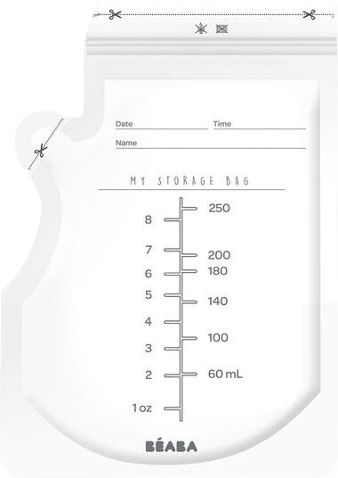 Beaba Large Σακουλάκι Αποθήκευσης Μητρικού Γάλακτος 250ml 911738