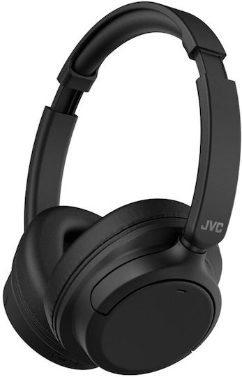 JVC HA-S75N Ασύρματα / Ενσύρματα Over Ear Ακουστικά με 35 ώρες Λειτουργίας Μαύρα