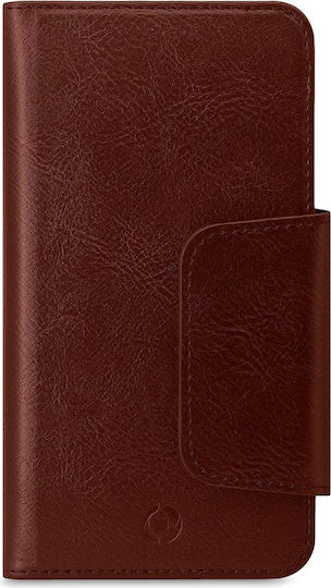 Celly Duomo Book Case έως 6.5" Καφέ