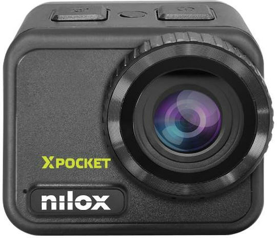 Nilox NXACXPOCKET Action Camera 4K Ultra HD Μαύρη