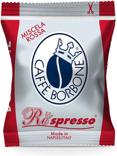 Caffe Borbone Κάψουλες Espresso Respresso Red Συμβατές με Μηχανή Nespresso 100caps 328757449675