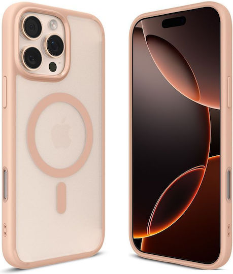 Spigen Ultra Hybrid T Magfit Back Cover Σιλικόνης / Πλαστικό 2mm Ροζ (iPhone 16 Pro) ACS09071