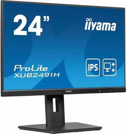 Iiyama ProLite XUB2491H-B1 IPS Monitor 23.8" FHD 1920x1080 με Χρόνο Απόκρισης 0.5ms GTG