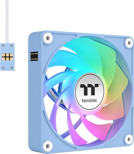 Thermaltake CT140 EX Reverse ARGB Case Fan με Σύνδεση 3-Pin / 4-Pin PWM Λευκό