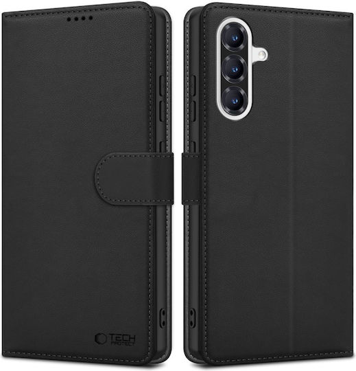 Tech-Protect Matte Wallet Δερματίνης Μαύρο (Samsung Galaxy A56 5G)