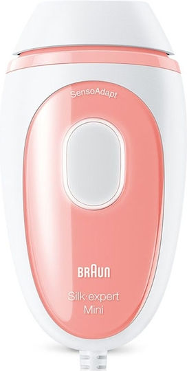 Braun Silk-Expert Mini Αποτριχωτική Μηχανή Epilator για Πρόσωπο & Σώμα PL1000
