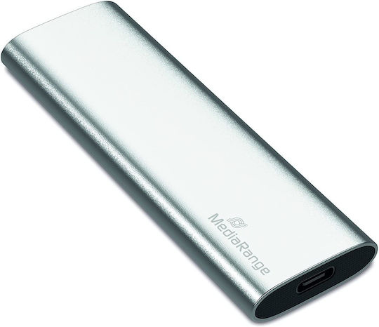 MediaRange USB 3.2 / USB-C Εξωτερικός SSD 240GB M.2 Ασημί