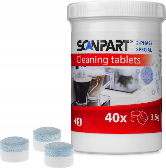 Scanpart 2-phase Cleaning Tablets 40 Pieces