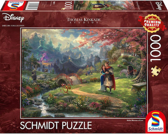 Puzzle Disney Mulan Blossoms of Love 2D 1000 Κομμάτια 59672