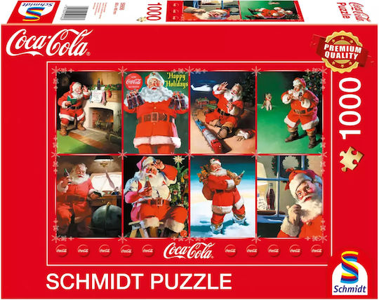 Puzzle Coca-Cola Santa Claus 2D 1000 Κομμάτια 59956