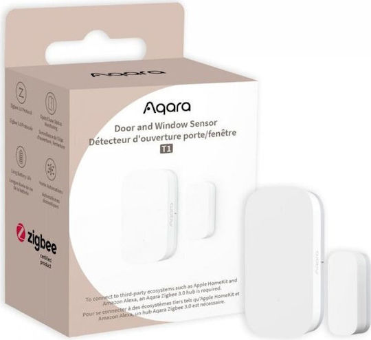 Aqara T1 Ασύρματος Αισθητήρας Επαφής ZigBee 41x22x11mm DW-S03D