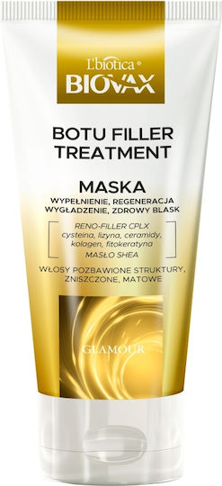 L'biotica Glamour Botu Smoothing & Filling Μάσκα Μαλλιών για Διατήρηση Χρώματος 150ml