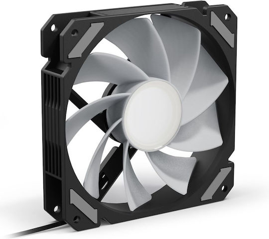 Sharkoon Mirror RGB PWM Case Fan 120mm με Σύνδεση 4-Pin