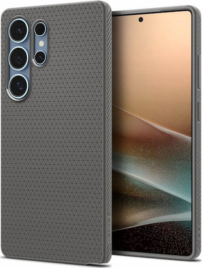 Spigen Liquid Air Back Cover Σιλικόνης 0.3mm Αδιάβροχο Marble Grey (Galaxy S25 Ultra) ACS08954