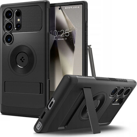 Spigen SLIM ARMOR Back Cover Σιλικόνης / Πλαστικό 2mm Μαύρο (Galaxy S25 Ultra) ACS08909