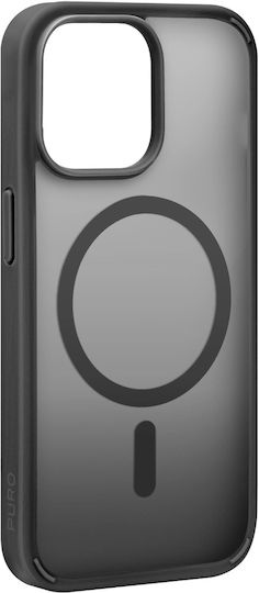 SBS Back Cover Σιλικόνης Μαύρο (iPhone 15 Pro Max)