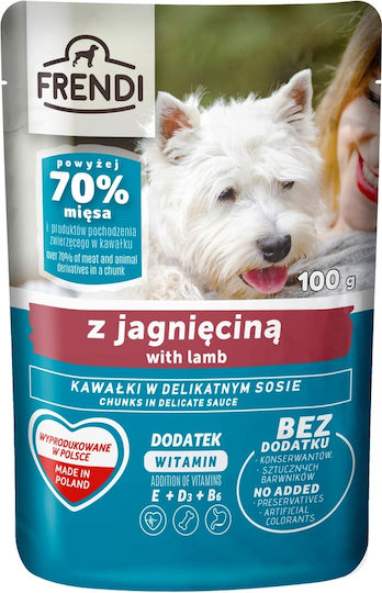Frendi Λιχουδιά Σκύλου με Αρνί 100gr 350976