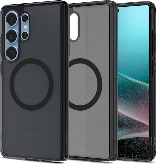 Spigen Ultra Hybrid Mag Back Cover Πλαστικό / Σιλικόνης 2mm Μαύρο (Galaxy S25 Ultra) ACS08960