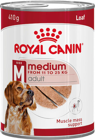 Royal Canin Medium Υγρή Τροφή Σκύλων σε Κονσέρβα Διαίτης με Κρέας 410gr