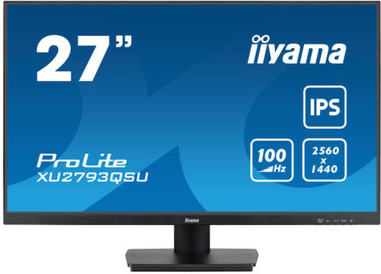 Iiyama ProLite XU2793QSU-B7 IPS Monitor 27" QHD 2560x1440