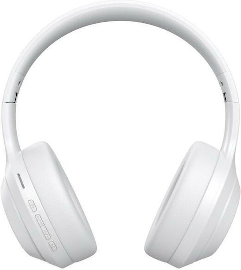 Celly Wavebeat Ασύρματα / Ενσύρματα On Ear Ακουστικά με 7 ώρες Λειτουργίας Λευκά