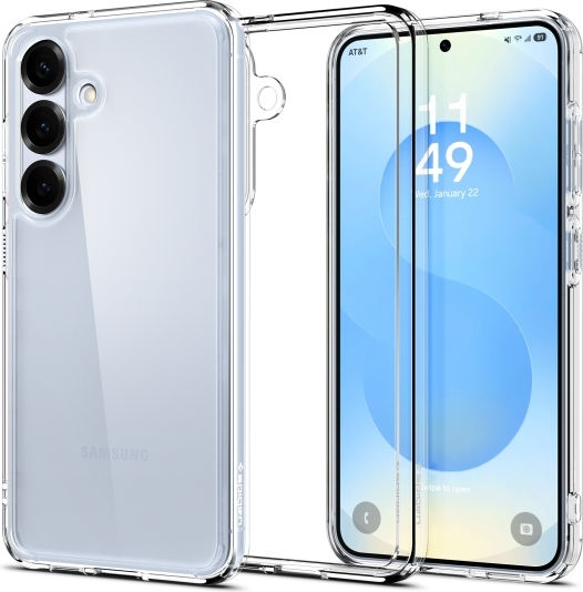Spigen Ultra Hybrid Back Cover Σιλικόνης / Πλαστικό 1.2mm Διάφανο (Galaxy S25) ACS09006