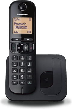 Panasonic KX-TGC210PDB Ασύρματο Τηλέφωνο Μαύρο