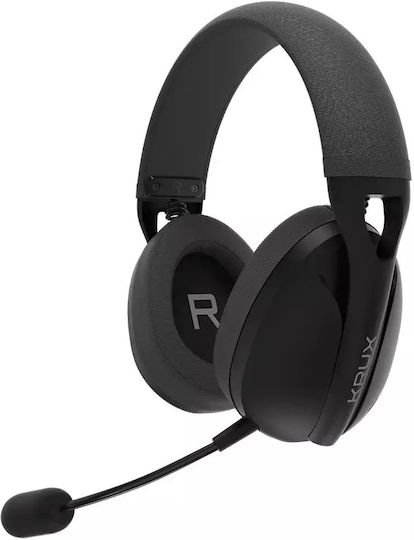 Krux Clapz Ασύρματο Over Ear Gaming Headset με σύνδεση Bluetooth / USB