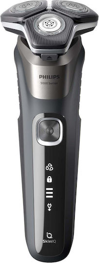 Philips Series 5000 S5887/30 Περιστρεφόμενη Ξυριστική Μηχανή Προσώπου Επαναφορτιζόμενη