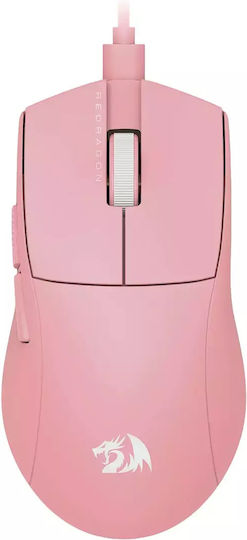 Redragon K1NG M724 Gaming Ποντίκι 12400 DPI Ροζ