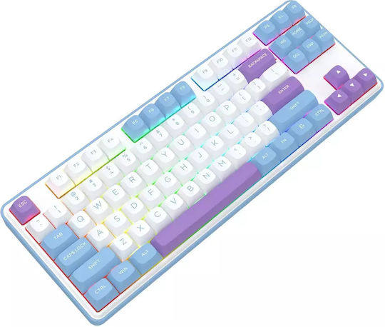 Redragon K707WBP-RGB-PRO Ασύρματο Gaming Μηχανικό Πληκτρολόγιο Tenkeyless με RGB φωτισμό (Αγγλικό US) StarBlade