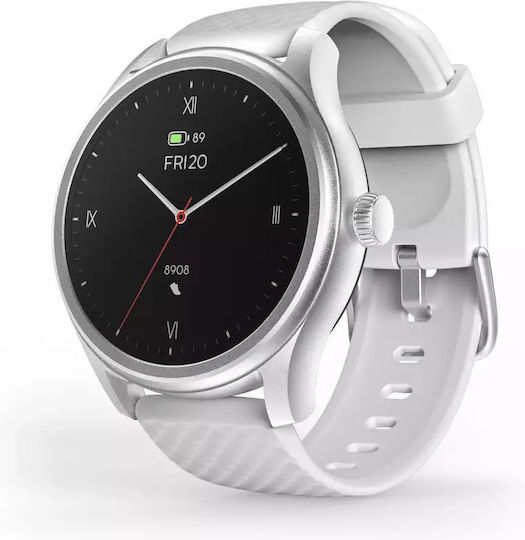 HAMA 5010 46mm Smartwatch με Παλμογράφο (Ασημί)