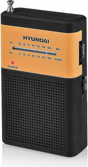 Hyundai PPR310BO Ραδιοφωνάκι Μπαταρίας Μαύρο
