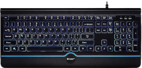 Tracer Ofis Pro Gaming Πληκτρολόγιο με Φωτιζόμενα πλήκτρα (Αγγλικό US)