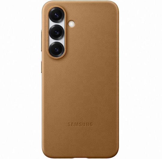 Samsung Kindsuit Case Back Cover Δερματίνης Camel (Galaxy S25) EF-VS931PFEGWW