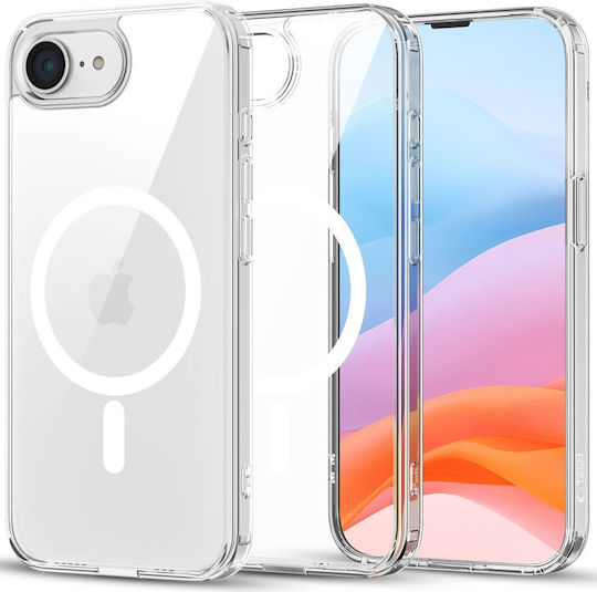 Tech-Protect Flexair Hybrid Back Cover Δερματίνης / Σιλικόνης Διάφανο (iPhone 17e / 16e)