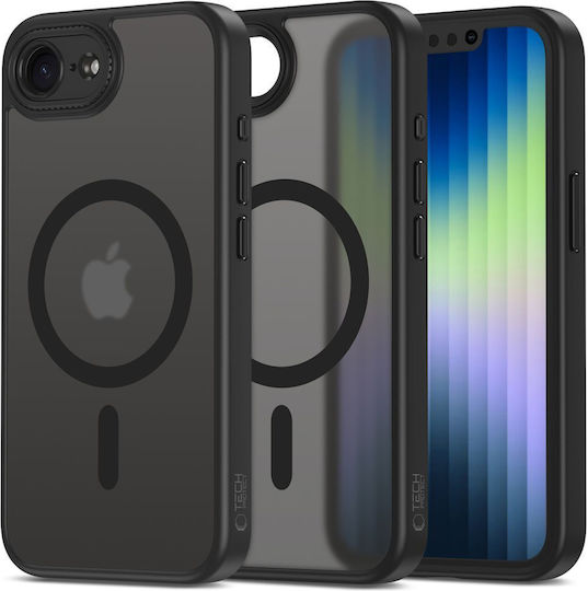 Tech-Protect Magcam Back Cover Μεταλλικό Μαύρο (iPhone 17e / 16e)
