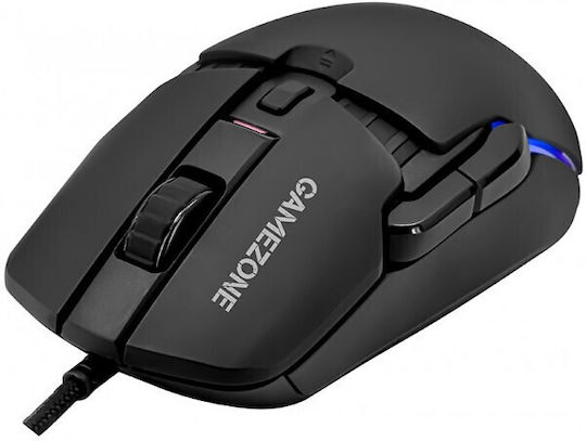 Tracer GameZone Master RGB Gaming Ποντίκι 12000 DPI Μαύρο