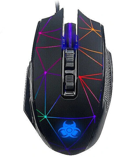 Tracer GameZone Space RGB Gaming Ποντίκι 7200 DPI Μαύρο
