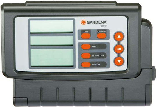 Gardena SprinklerSystem 4030 Προγραμματιστής Ποτίσματος Ρεύματος 4 Στάσεων