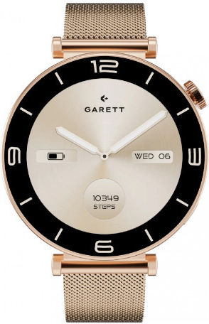 Garett Rose Rose Gold Mesh