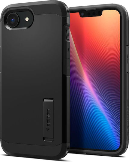 Spigen Tough Armor AI (MagFit) Back Cover Σιλικόνης / Πλαστικό 2mm Μαύρο (iPhone 17e / 16e) ACS09137