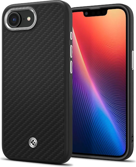 Spigen Enzo Aramid Back Cover Aramid Fiber Μαύρο (iPhone 17e / 16e) ACS09153
