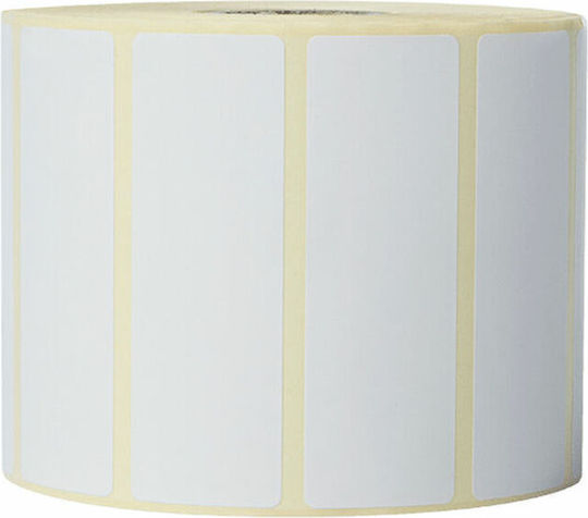 Brother BDE-1J026076-102 1900 Αυτοκόλλητες Ετικέτες σε Ρολό για Εκτυπωτή Ετικετών 76x26mm