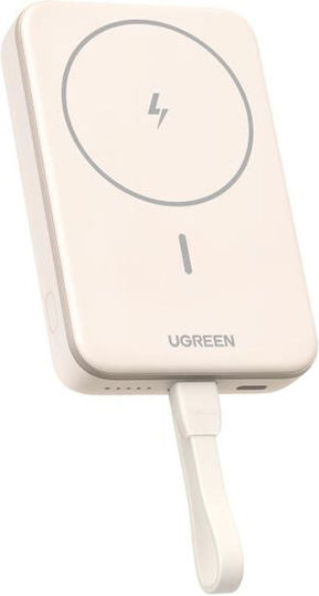Ugreen PB760 MagSafe Power Bank 10000mAh 20W με Θύρα USB-C Λευκό