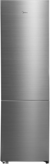 Midea Ψυγειοκαταψύκτης 443lt Total NoFrost Υ201xΠ59.5xΒ67εκ. Inox MDRB600MME46