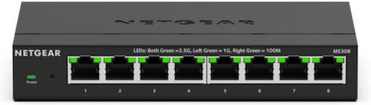 NetGear Unmanaged L2 Switch με 8 Θύρες Gigabit (1Gbps) Ethernet