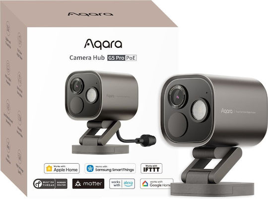 Aqara HUBG5PRO-G-POE IP Κάμερα Παρακολούθησης Full HD+ 4MP Αδιάβροχη με Φακό 4.2mm